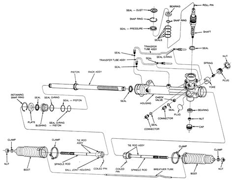 taurus power rack|Power Steering Rack And Pinion .